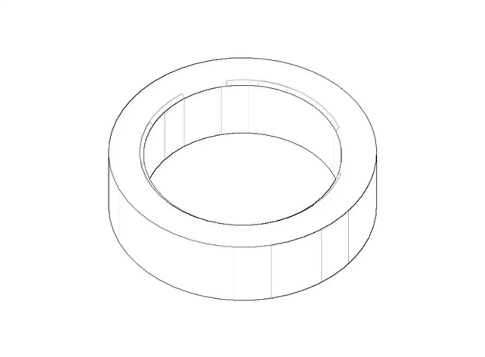 DORNBRACHT Ring für Kneippgarnitur ERSATZTEILE 092810116 schwarz, 092810116-13 Galeriebild 1